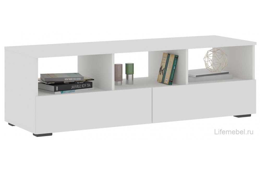 Модульная гостиная Элла комплектация 7 белый / белый