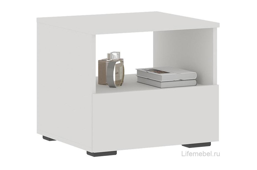 Модульная гостиная Элла комплектация 7 белый / белый