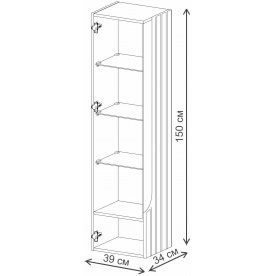 Модульная гостиная Лоренсо комплектация 3