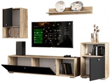 Модульная гостиная Мален комплектация 2