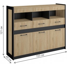 Модульная гостиная Стенли комплектация 1