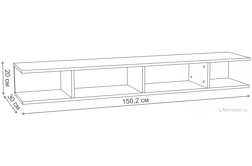 Модульная гостиная Summit 2 софт графит / ясень анкор темный комплектация 12