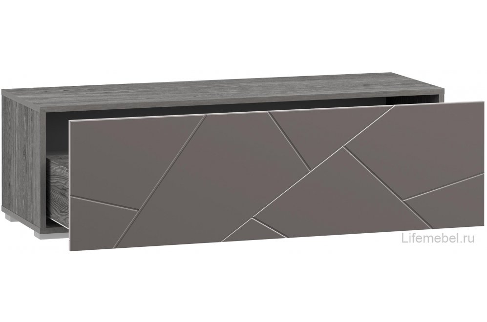 Модульная гостиная Summit 5 софт графит / ясень анкор темный комплектация 15