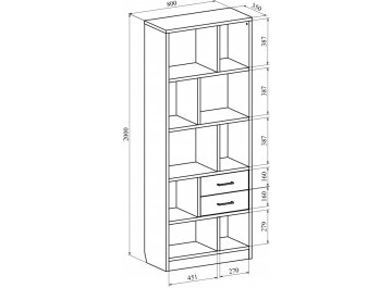 Модульная гостиная Виктория-004 комплектация 2