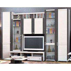 Стенка для гостиной Фиджи (комплектация 16) дуб белфорт