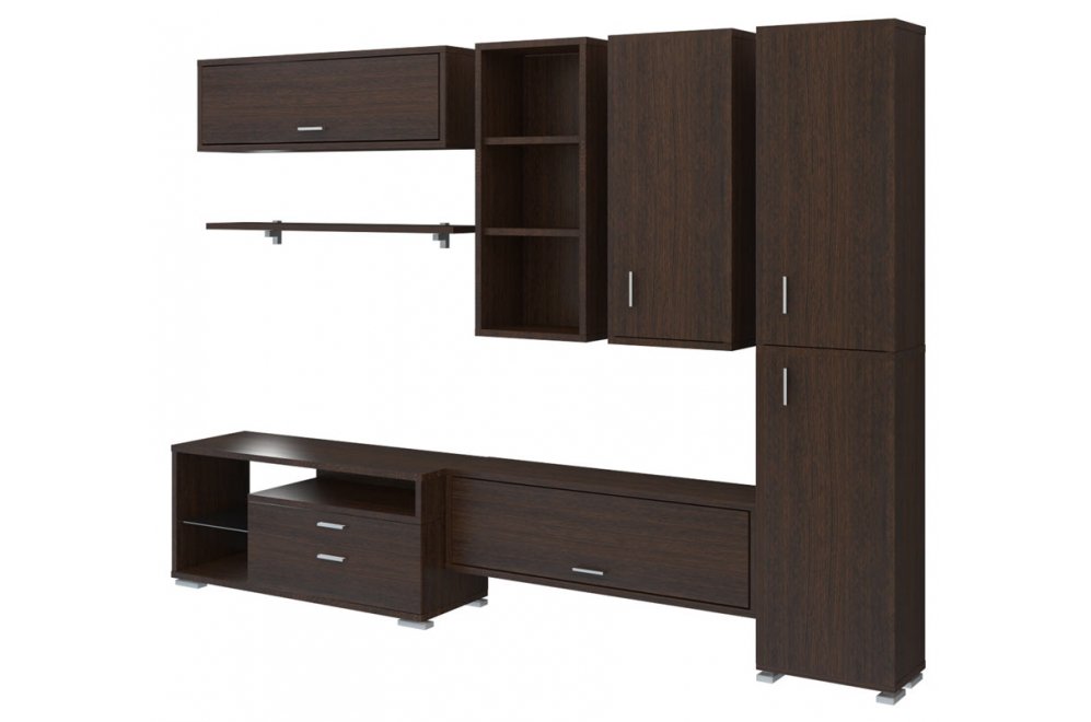 Стенка Лофт 4 В Домино венге