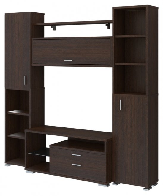 Стенка Лофт 7 В Домино венге