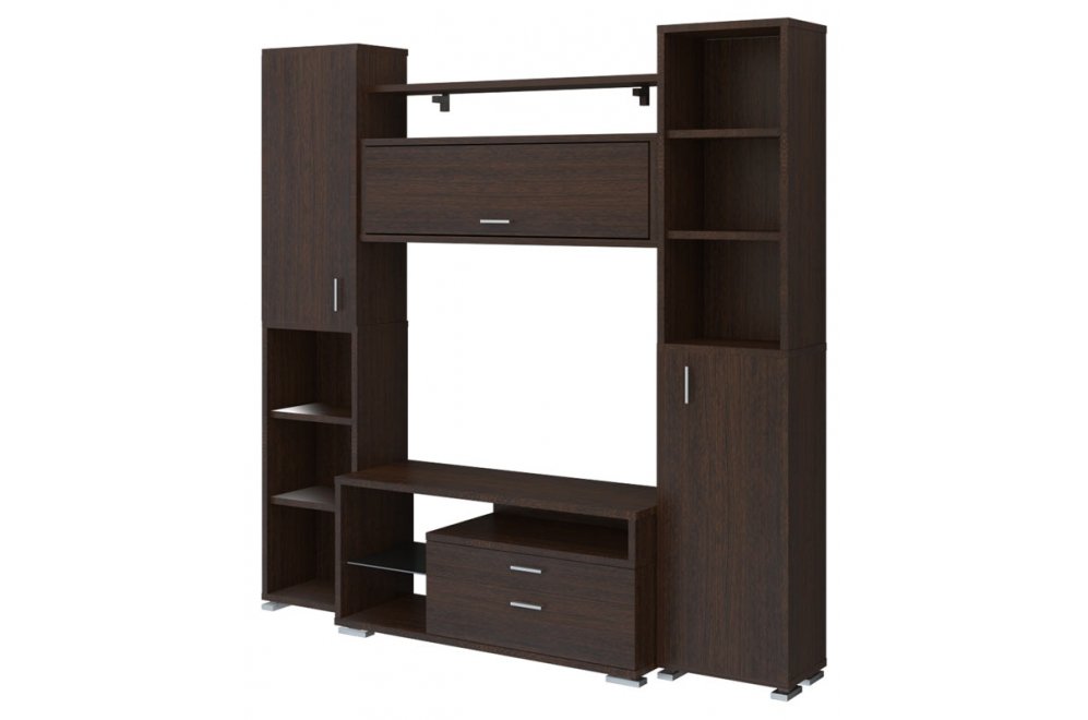 Стенка Лофт 7 В Домино венге