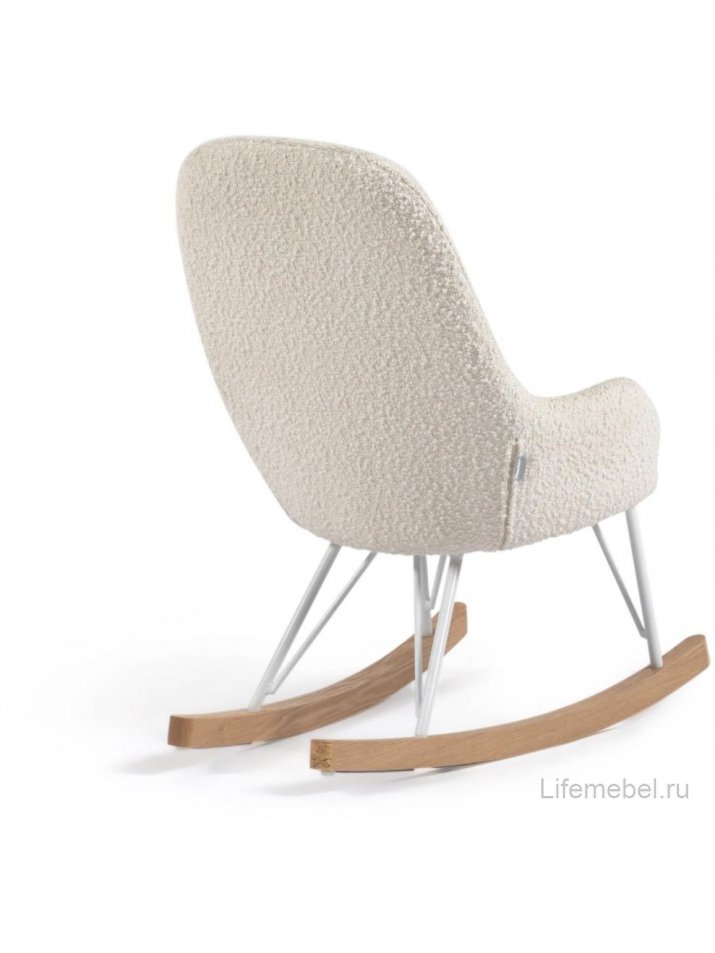Кресло-качалка Joey белое