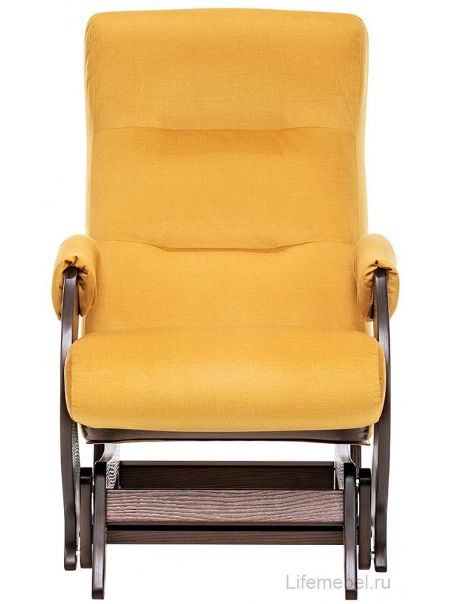 Кресло-качалка Эталон орех / fancy 48