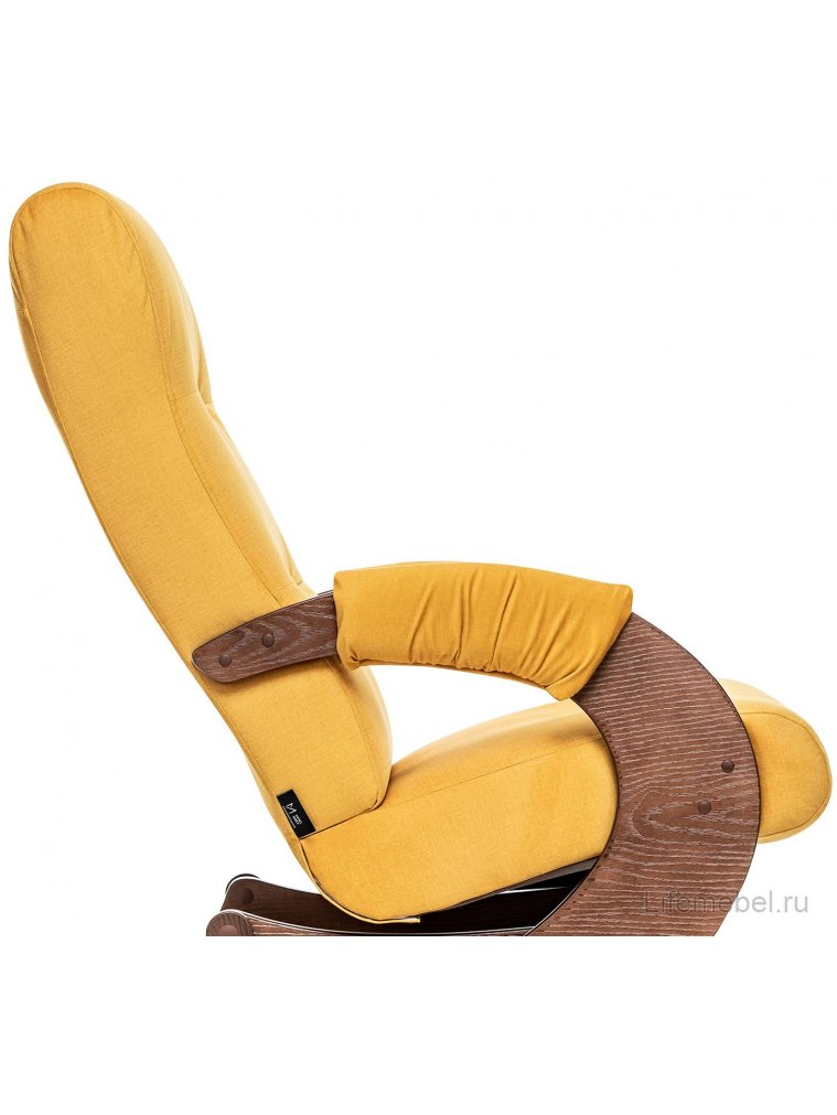 Кресло-качалка Эталон орех / fancy 48