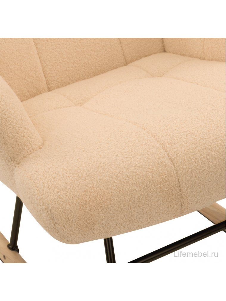 Кресло-качалка LC-310 кремовое