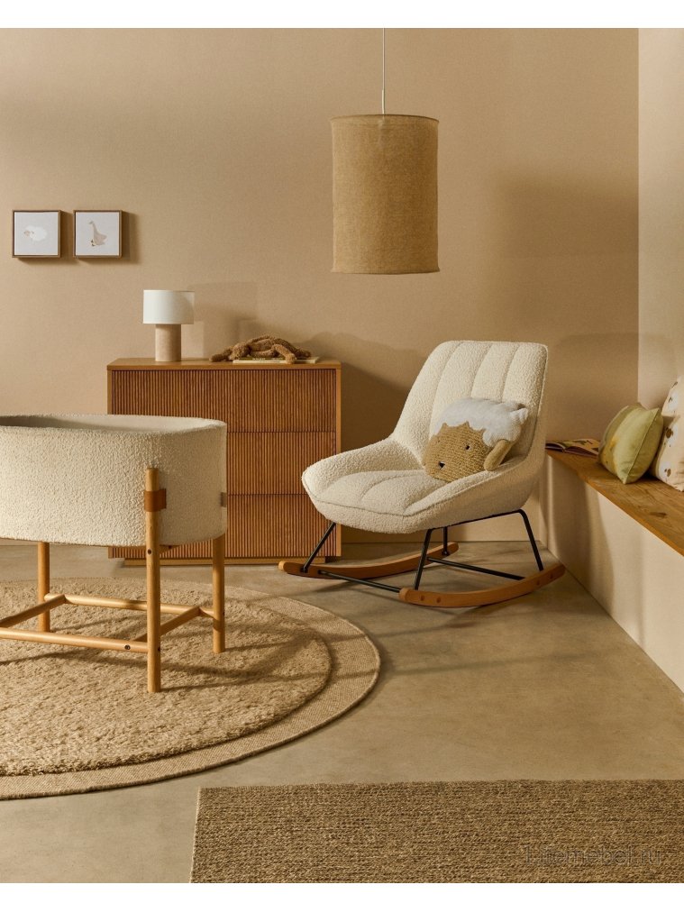 Кресло-качалка Marlina белое