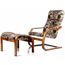 Кресло-качалка Ноттингем с банкеткой