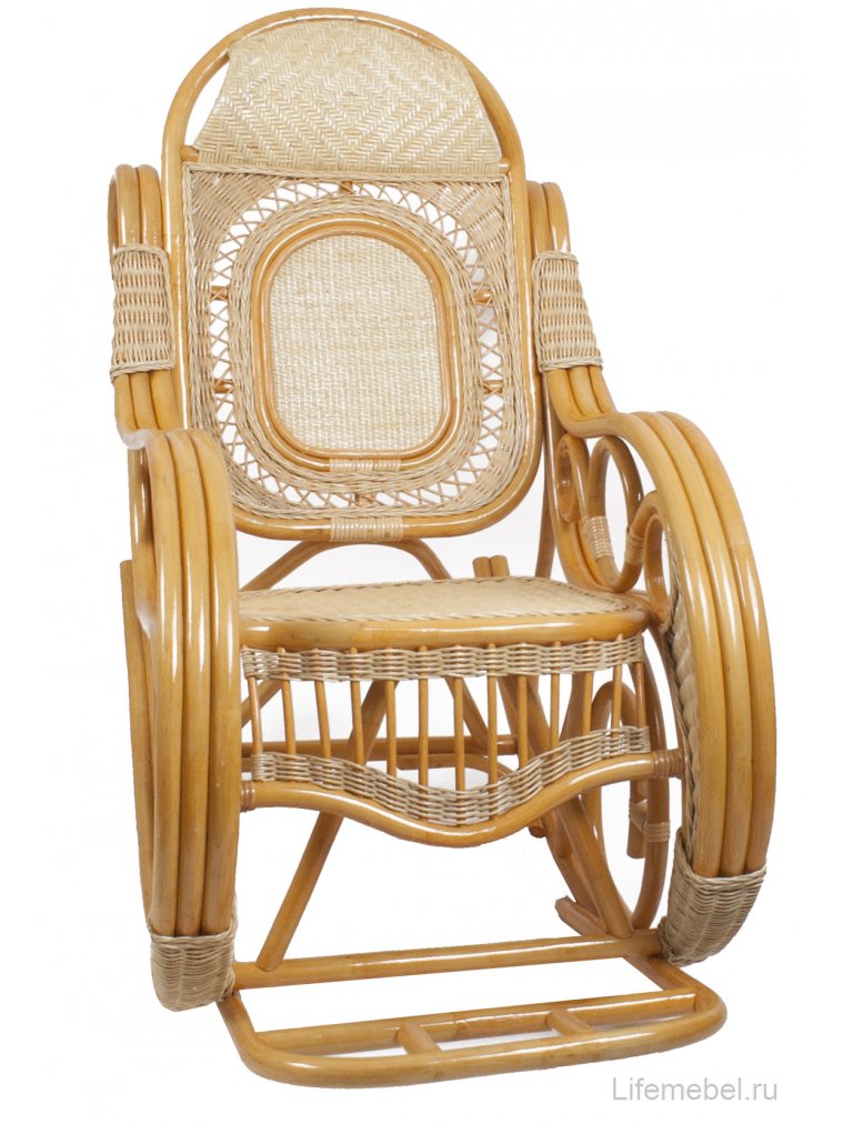 Кресло-качалка Stuart золотой мед