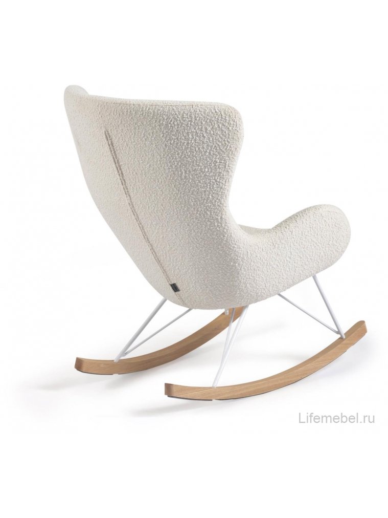 Кресло-качалка Vania белое