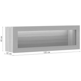 Шкаф навесной Нобиле ПН-ФС ШКр