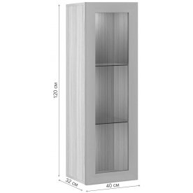 Шкаф навесной Нобиле ПНВ-ФС ШК