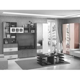 Шкаф трехдверный Рошель ШК-813 с ящиками