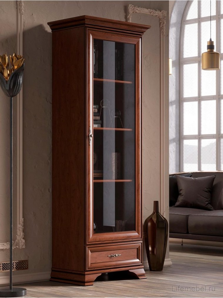 Витрина Kentaki S320-REG1W1S каштан