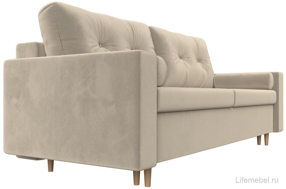 Диван Белфаст микровельвет бежевый