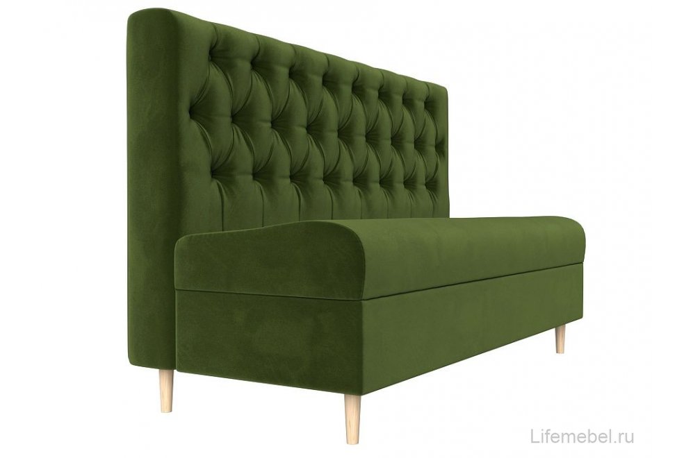 Диван Бремен микровельвет зеленый
