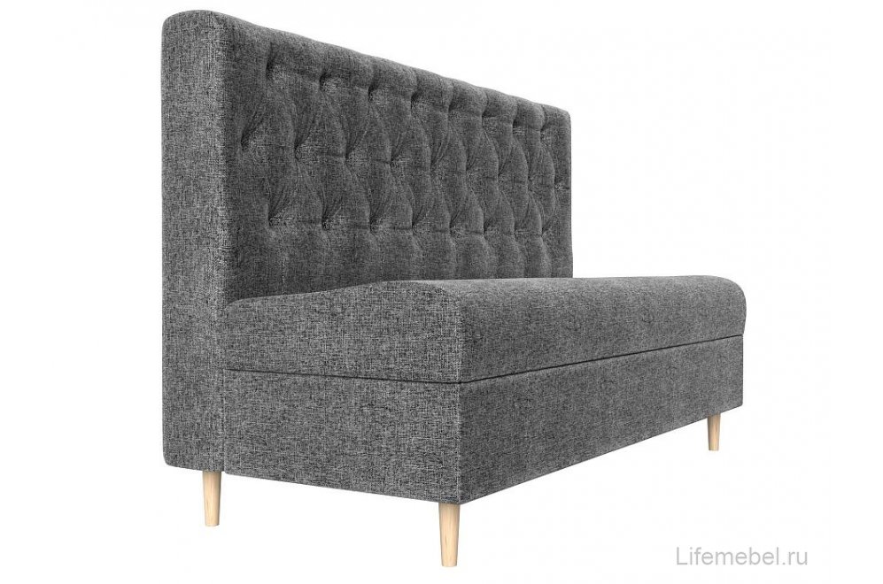 Диван Бремен рогожка серый