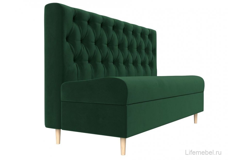 Диван Бремен велюр зеленый