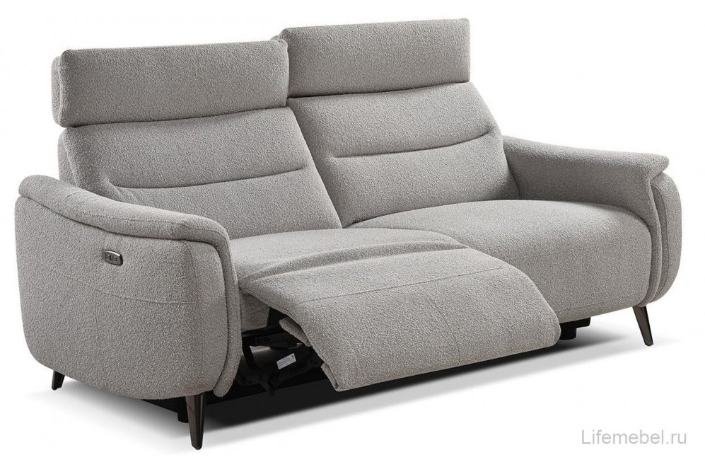 Диван Cheretto трехместный серый