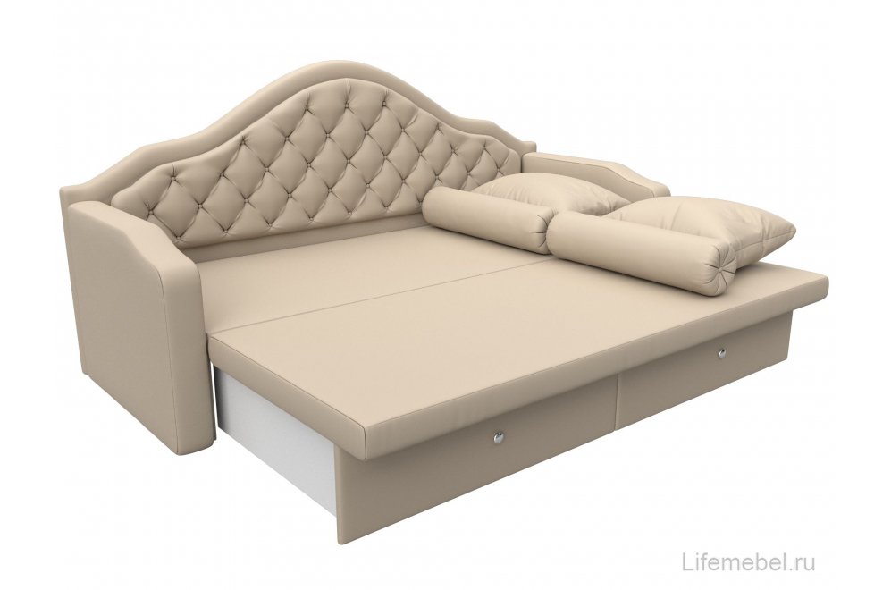Диван детский Сойер эко кожа бежевый