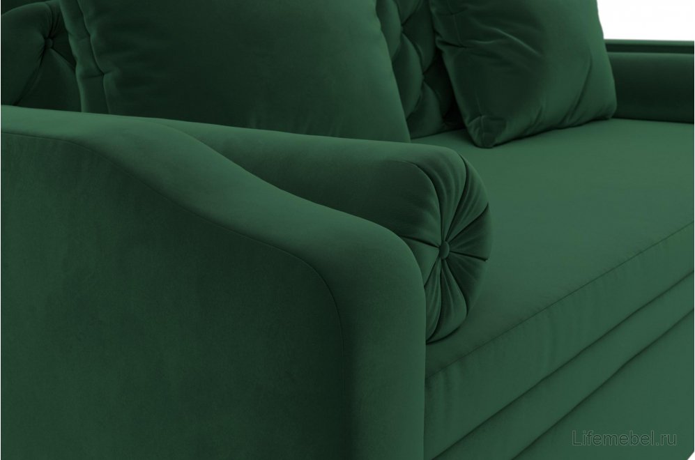 Диван детский Сойер велюр MR зеленый