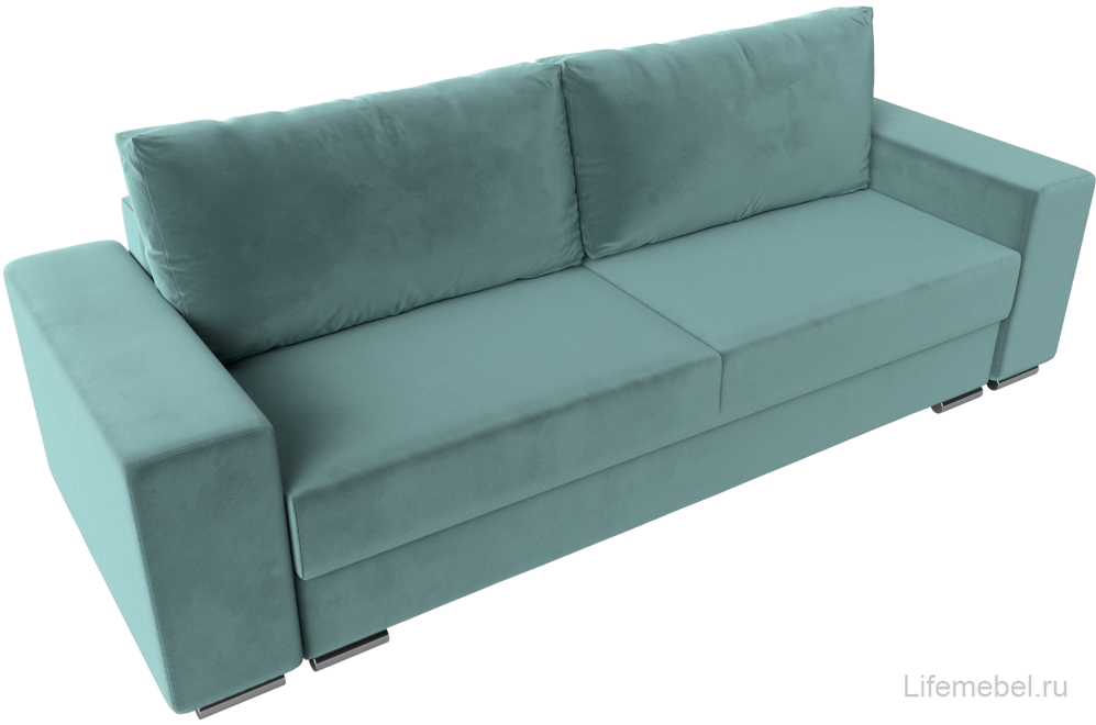 Диван Дрезден бирюзовый велюр