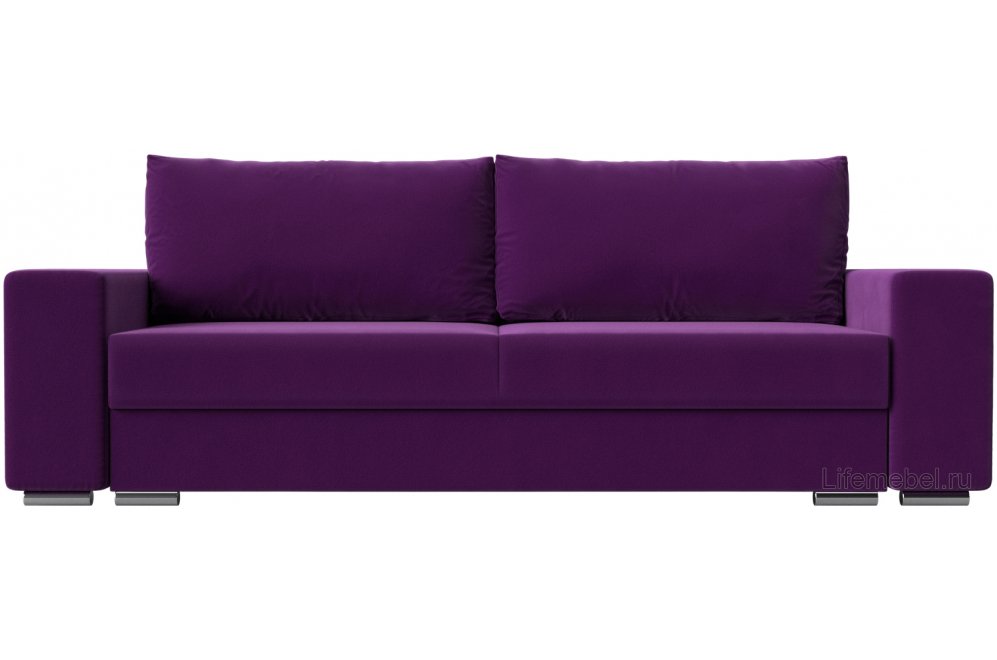 Диван Дрезден фиолетовый микровельвет