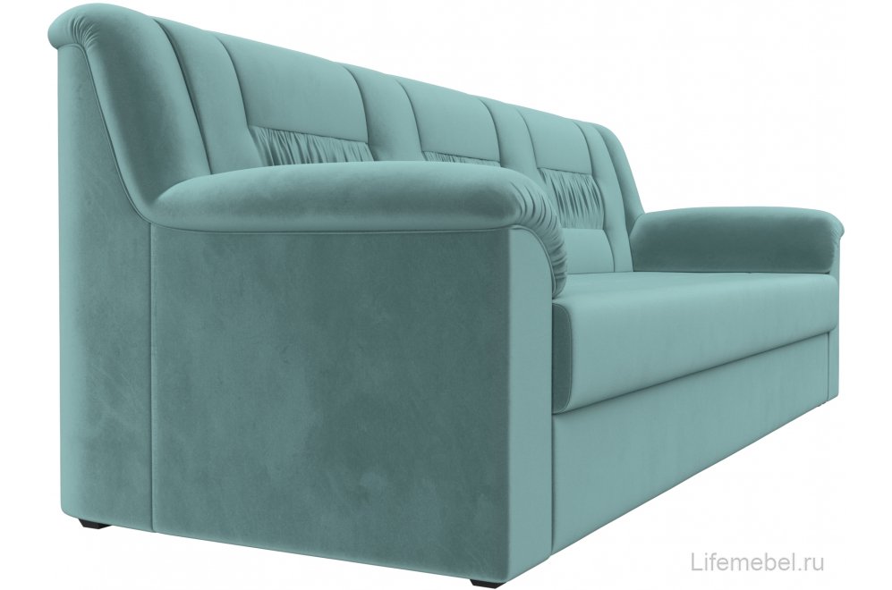 Диван Терра-М бирюзовый велюр