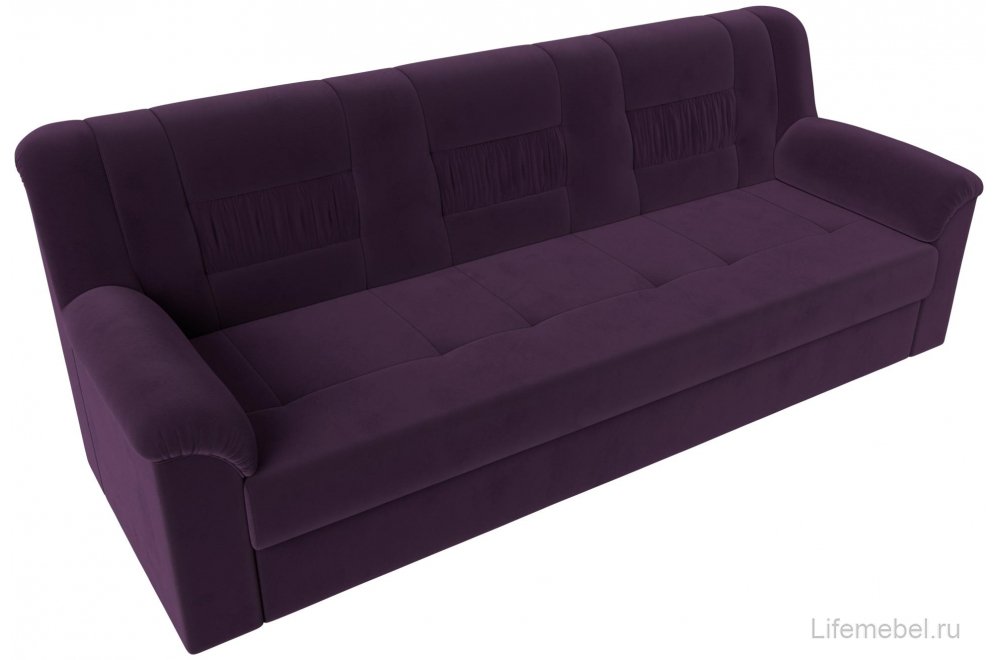 Диван Карелия фиолетовый велюр
