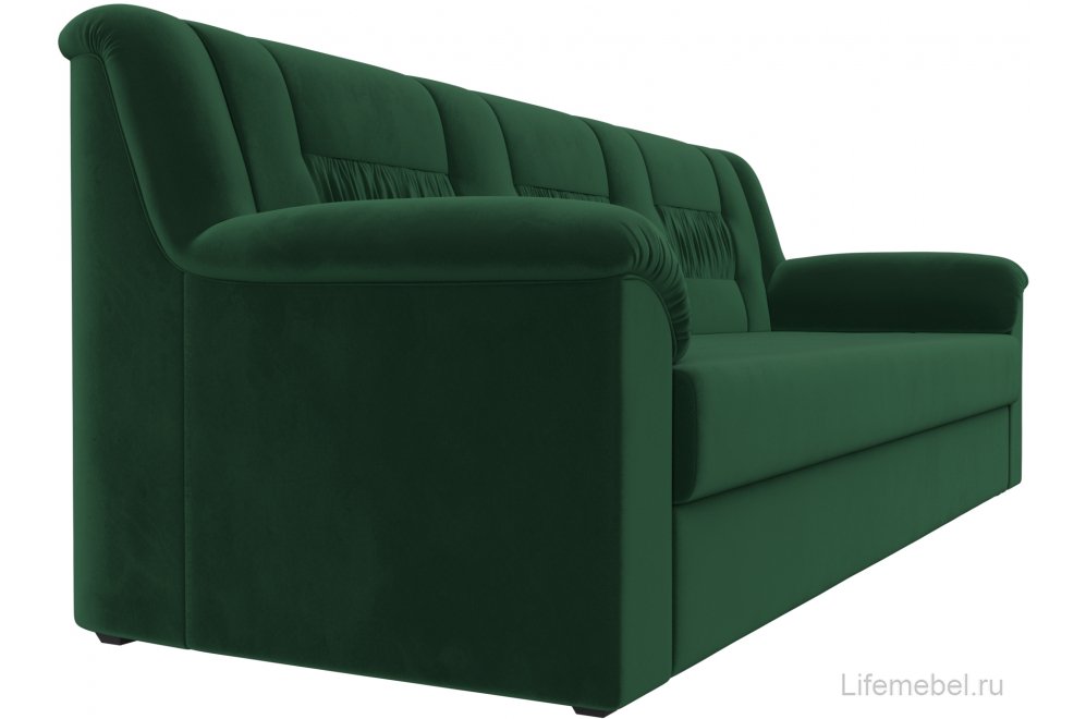 Диван Карелия зеленый велюр