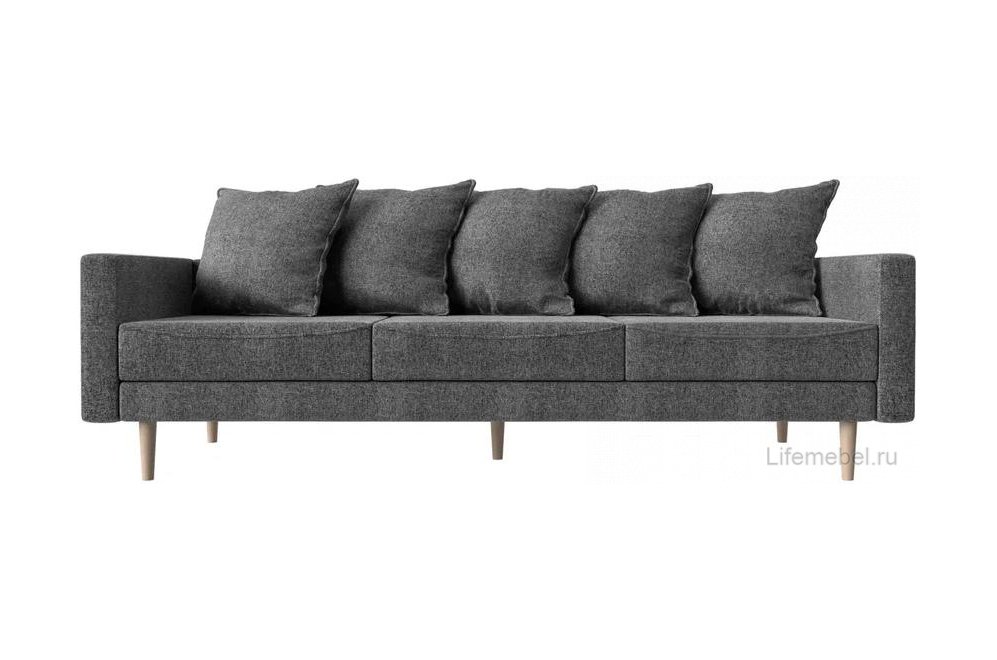 Диван Картес серая рогожка