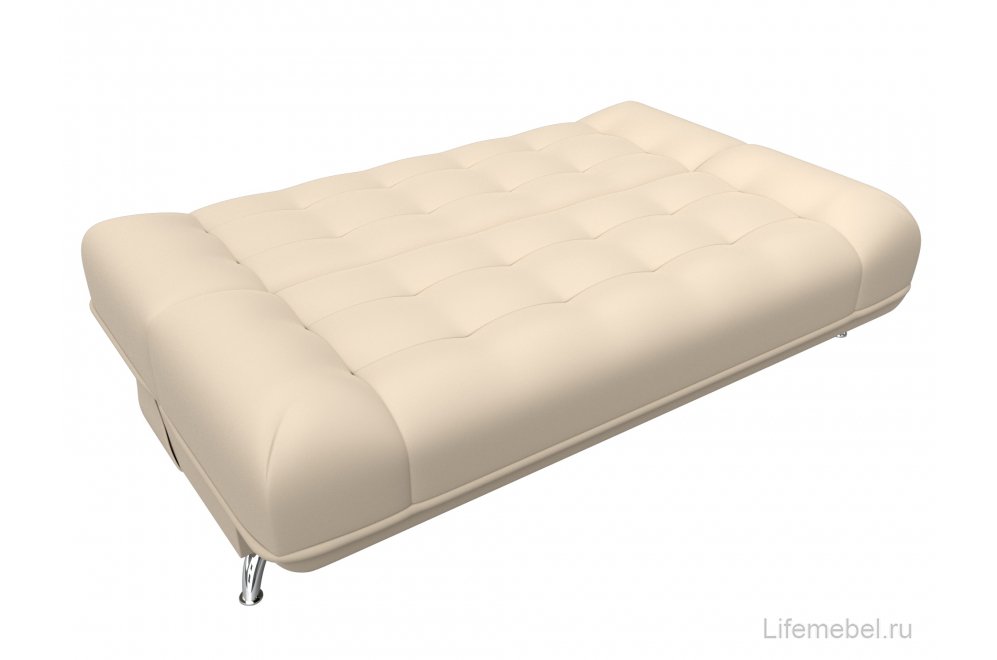 Диван-книжка Юнона экокожа бежевый