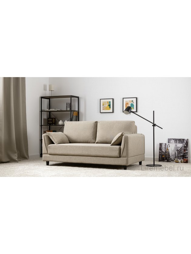 Диван Макс бежевый жаккард