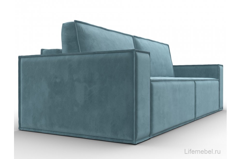 Диван Куба бирюзовый велюр