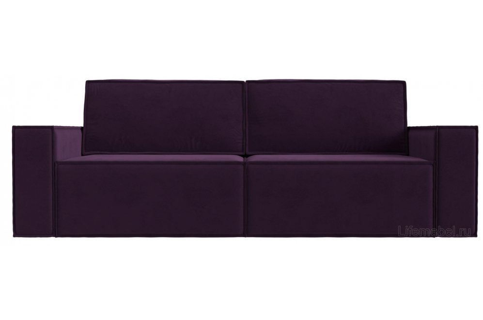 Диван Куба фиолетовый велюр
