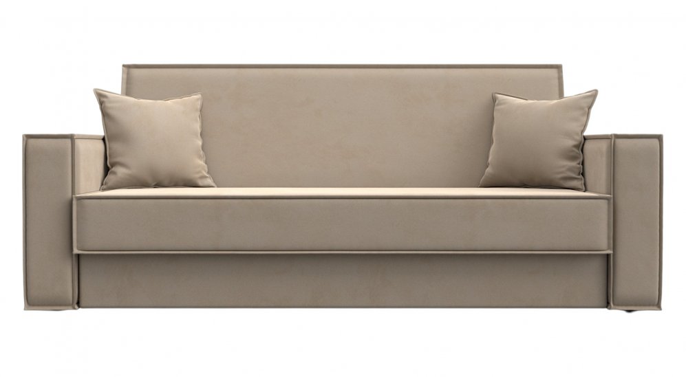 Диван Куба велюр бежевый