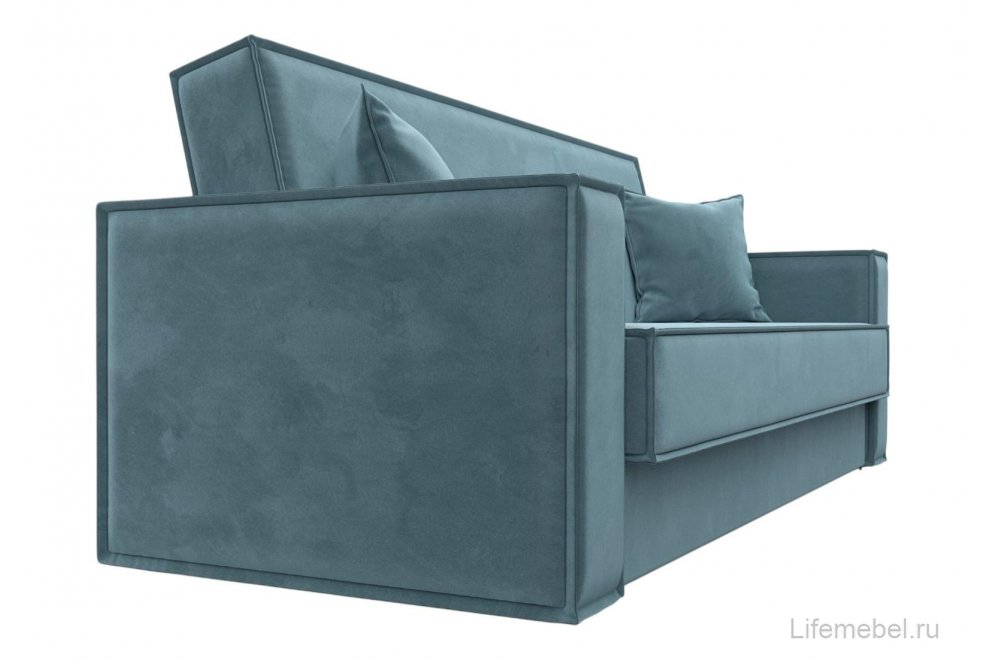 Диван Куба велюр бирюзовый