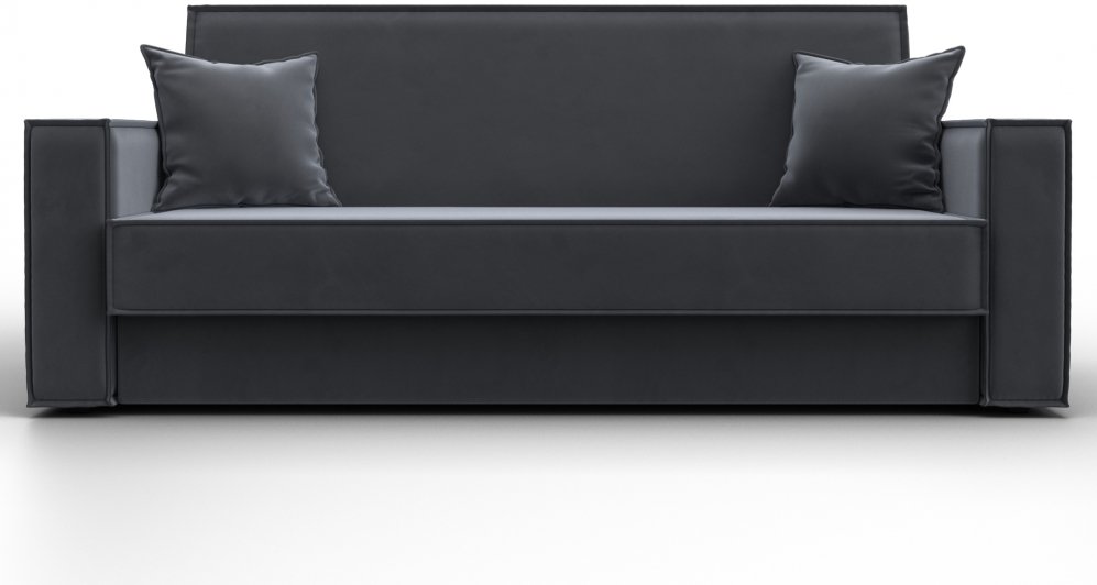 Диван Куба велюр серый