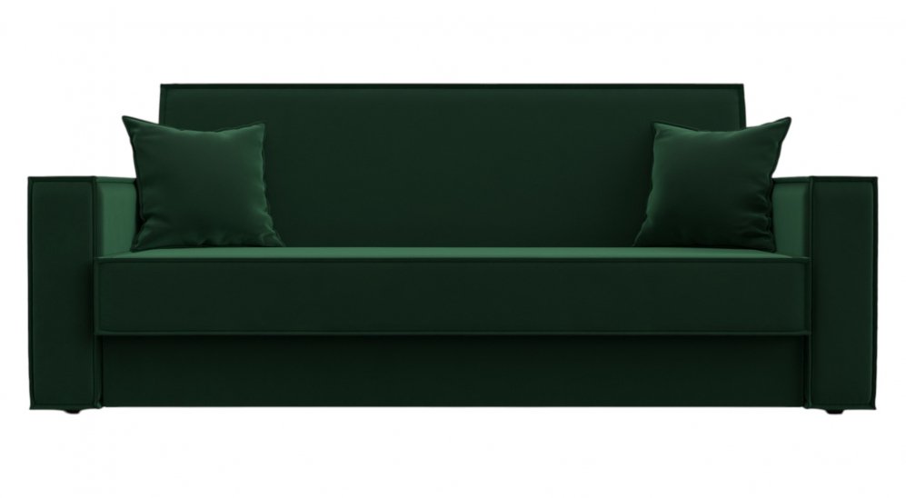 Диван Куба велюр зеленый