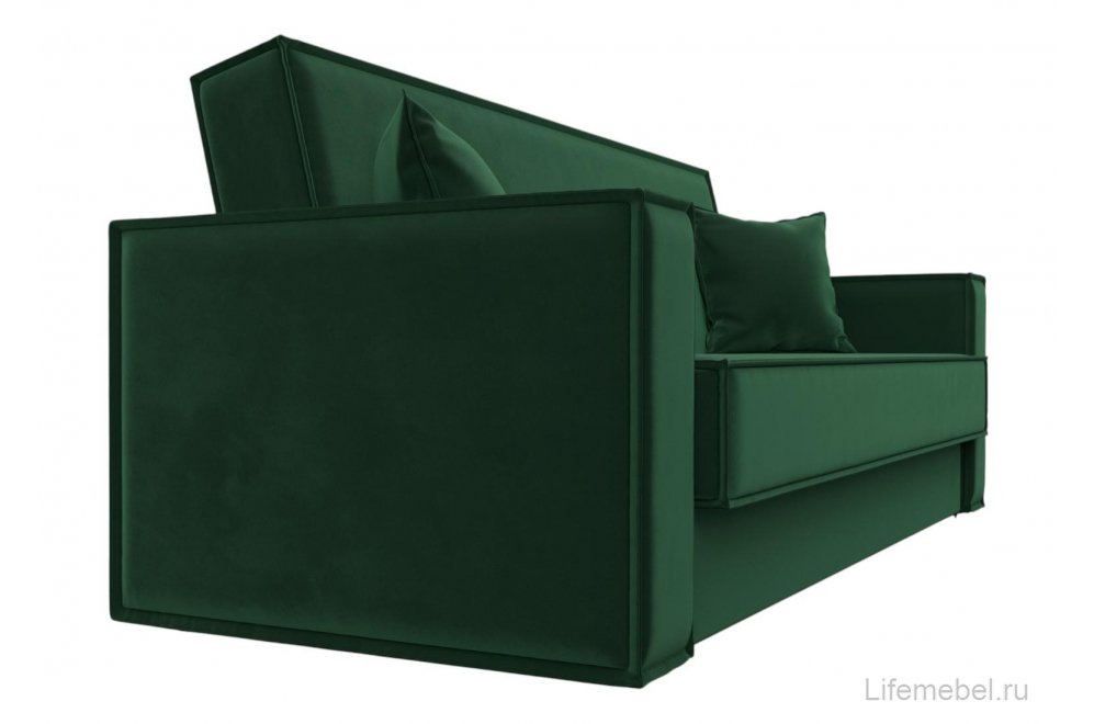 Диван Куба велюр зеленый