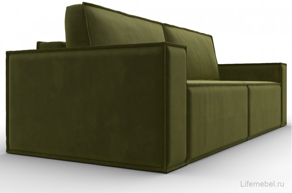 Диван Нова зеленый микровельвет
