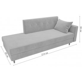 Диван-кушетка Селена правый