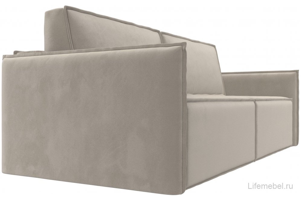 Диван Либерти бежевый микровельвет