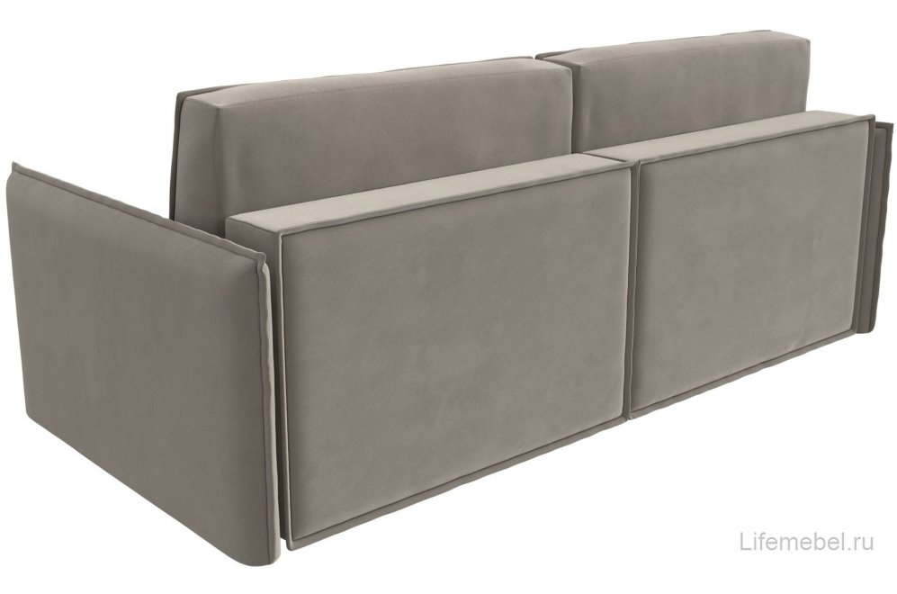 Диван Либерти бежевый микровельвет